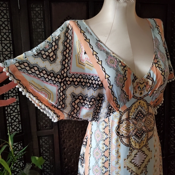 Southwest Kimono Tunic dress - Picture 6 of 12